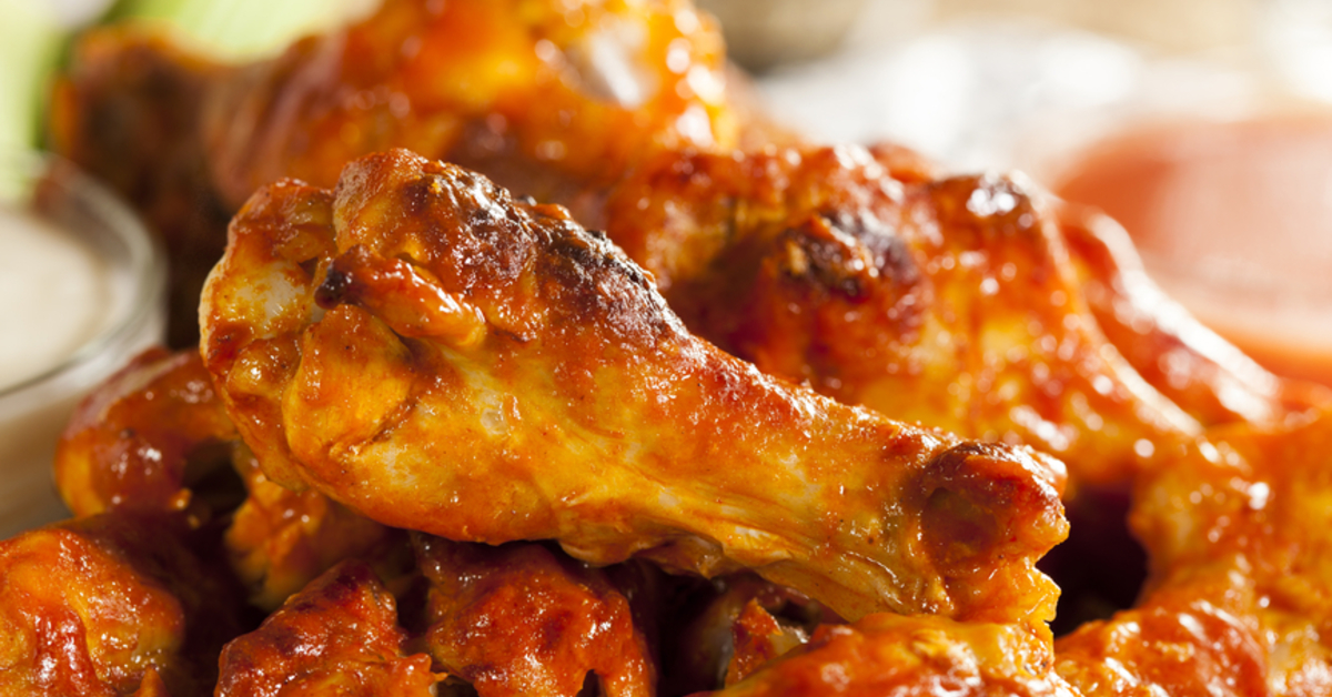 Les chicken wings Produits du fast food