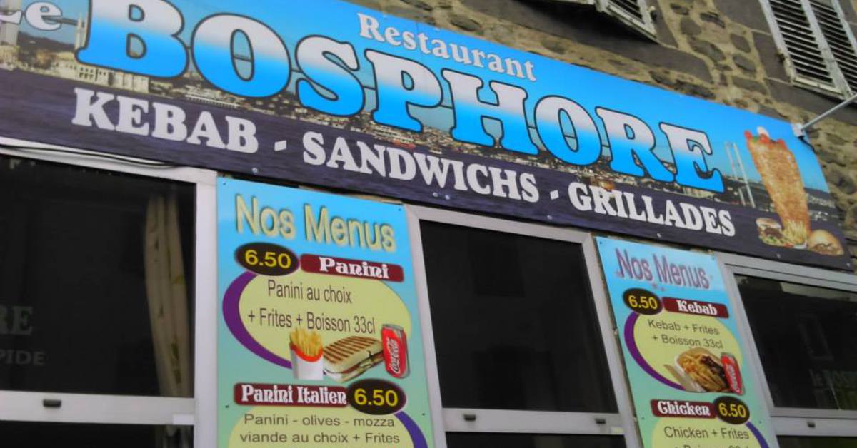 Bosphore Kebab SaintFlour 1 avis, Horaires, Téléphone