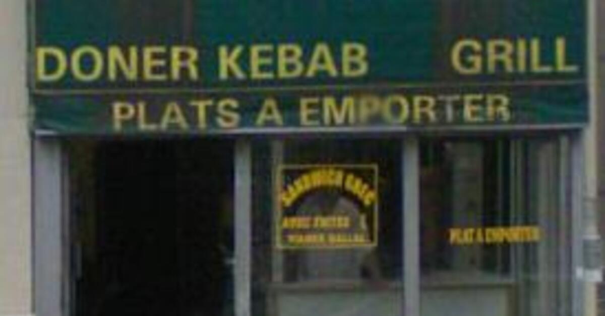 Doner Kebab Grill Paris 18 Horaires, Téléphone