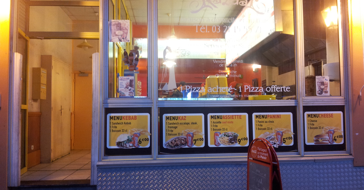 Pkb - Pizza Kébab Burger Villeneuve Menu