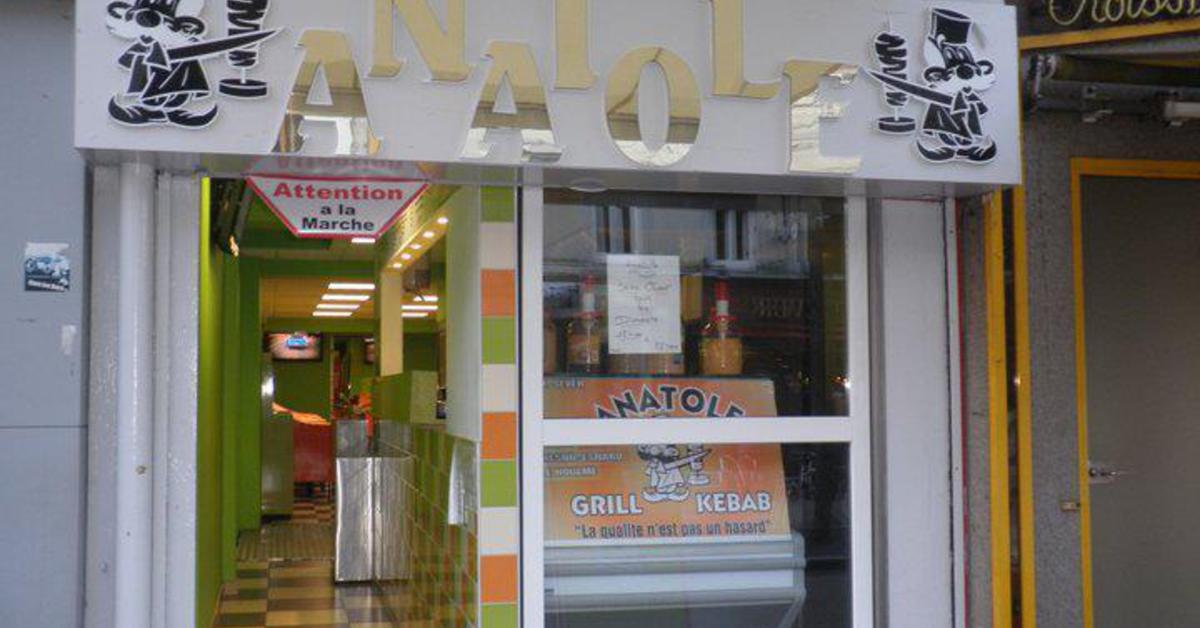 Anatole Kebab Rouen 1 avis, Horaires, Téléphone