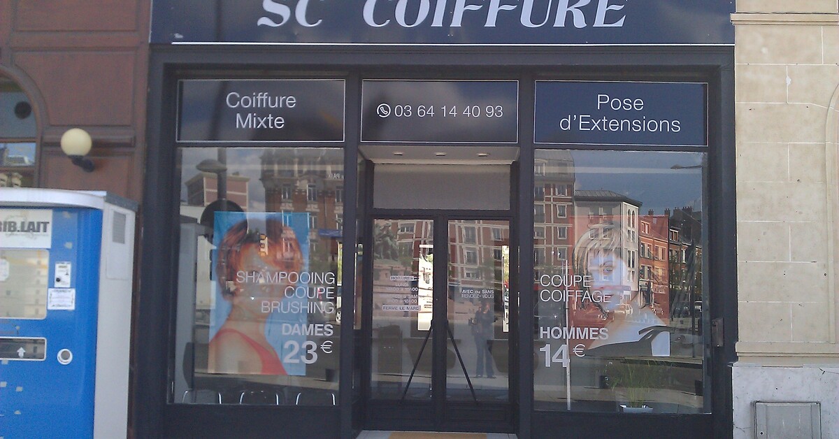 SC coiffure SaintQuentin 1 avis, Horaires, Téléphone