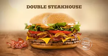 Le double steak house de Burger King
