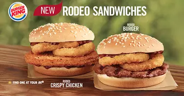 Burger King lance les Rodeo Burgers aux Etats Unis