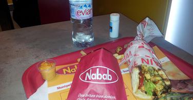 Naan cheese chick'N - Nabab Kebab à Paris