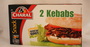 Kebab Charal surgelé