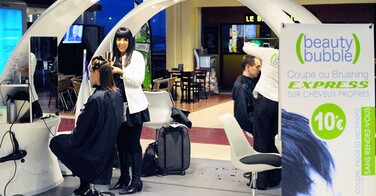 Pôle Emploi s'associe à Beauty Bubble pour offrir des coupes de cheveux aux chômeurs !