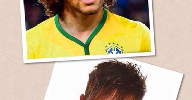 Neymar et David Luiz échangent leurs coiffures...